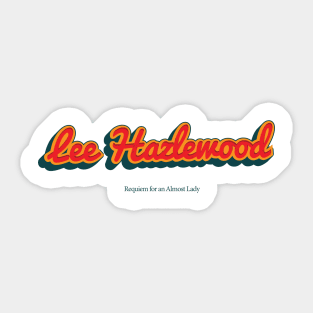 Lee Hazlewood Sticker